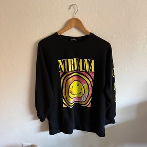Long sleeve Nirvana shirt NEW